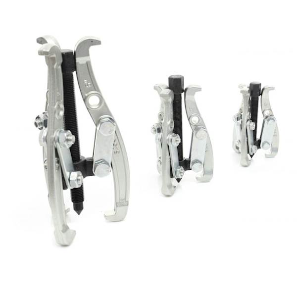 ZESTAW ŚCIĄGACZY DO ŁOŻYSK ŚCIĄGACZ 3-RAMIENNY UNIWERSALNY  3szt. 3'' 4'' 6'' KD10123