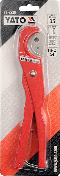 PRZECINAK DO RUR PVC DO 35MM PP, PU, PE YT-2230 YATO
