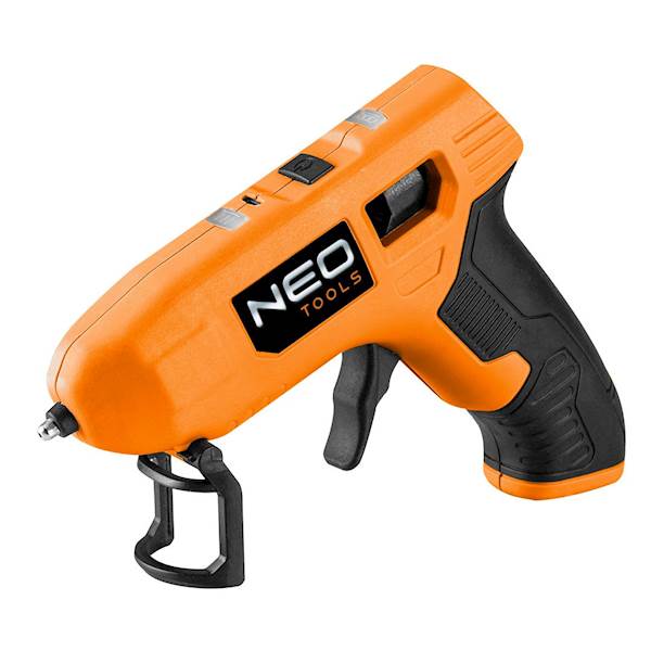 PISTOLET DO KLEJU NA GORĄCO AKUMULATOROWY 11 MM, 2200mAh, Li-ion, 4V, MICRO-USB 17-083 NEO