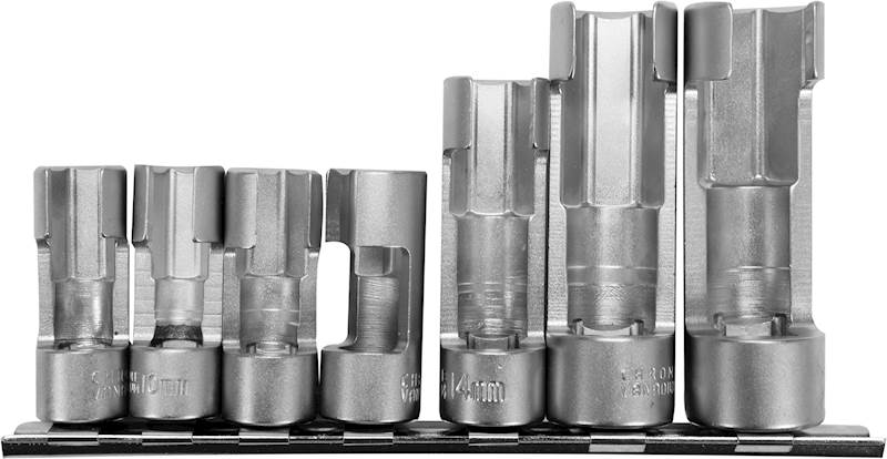 ZESTAW NASADEK OTWARTYCH 3/8" I 1/2" 7 CZ. YT-17508 YATO