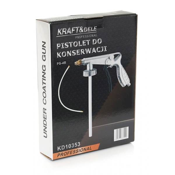 PISTOLET PNEUMATYCZNY DO BARANKA KONSERWACJI PODWOZIA + WĄŻ DO PROFILI KD10353