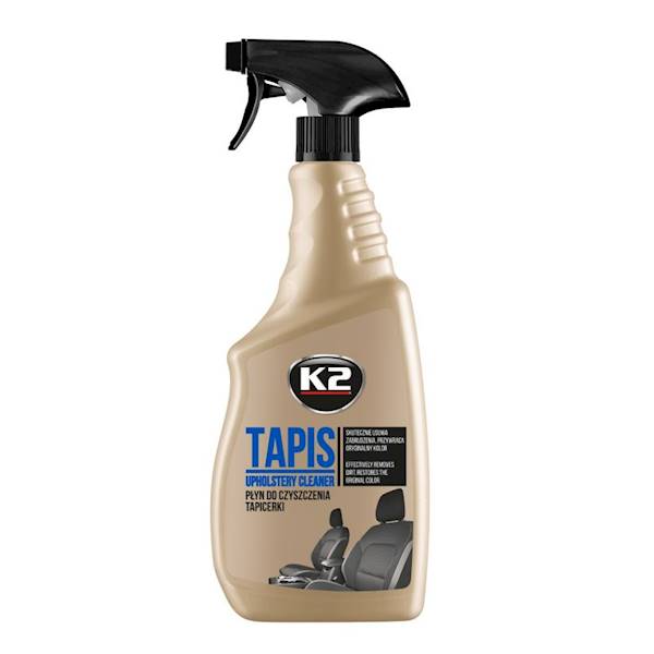PŁYN DO CZYSZCZENIA I PRANIA TAPICERKI I DYWANÓW 1L K2 TAPIS 750 ML K207M
