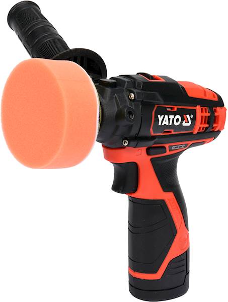 POLERKA AKUMULATOROWA 12V (2AH;1H;80MM;2 BIEGI) YT-82903 YATO