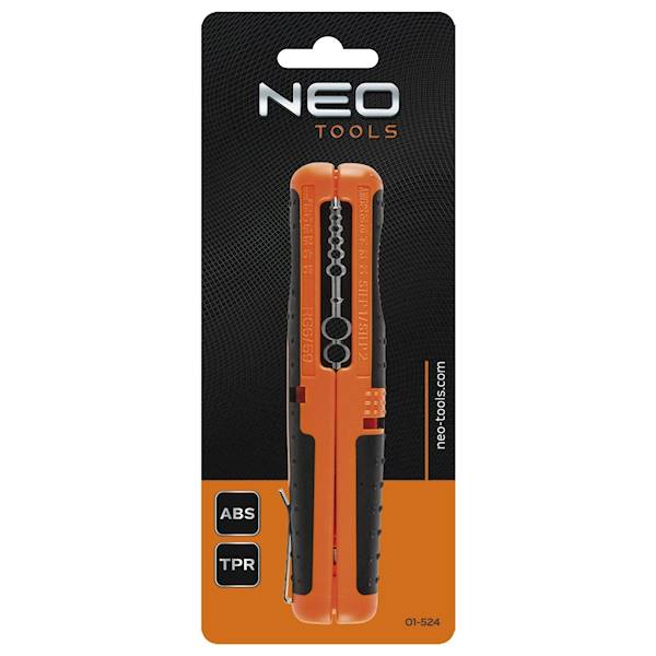 ŚCIĄGACZ IZOLACJI 180MM DO PRZEWODÓW RG6/59 0,5÷6MM2 CZOŁOWY 01-524 NEO