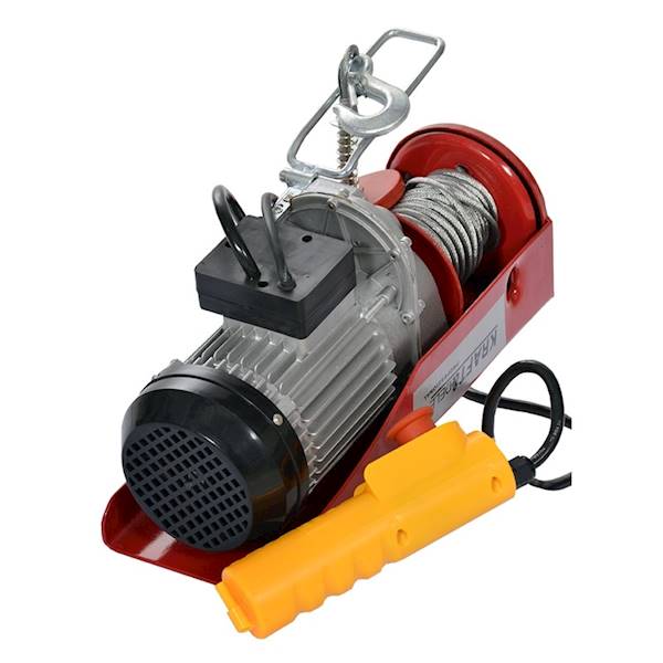 WCIĄGARKA WYCIĄGARKA ELEKTRYCZNA LINOWA WARSZTATOWA, BUDOWLANA 250KG/550W KD1524
