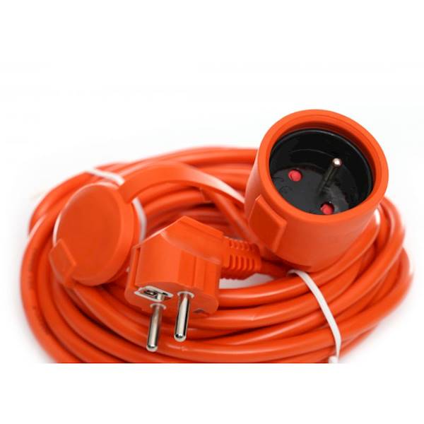PRZEDŁUŻACZ OGRODOWY BUDOWLANY GRUBY 3X1,5MM 10M KD4023 KRAFT&DELE