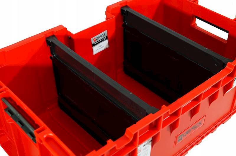 SKRZYNKA Z PRZEGRODAMI QBRICK SYSTEM ONE 2.0 BOX PLUS RED ULTRA HD