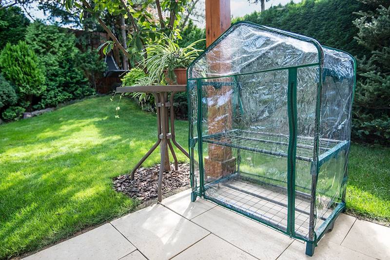 SZKLARNIA 69 X 49 X 95 CM, FOLIA PVC, METALOWA KONSTRUKCJA 15-900 NEO