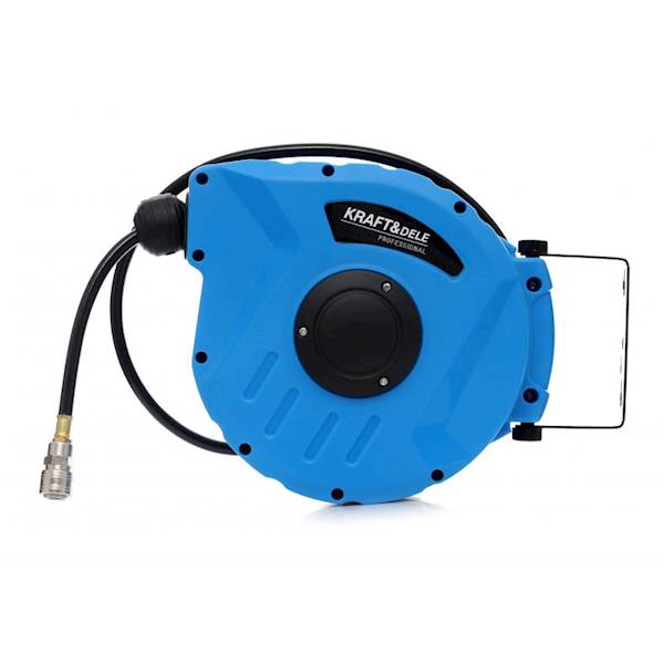 WĄŻ PRZEWÓD PNEUMATYCZNY PVC NA ZWIJAKU AUTOMATYCZNY 8 MM x 10 M KD1460