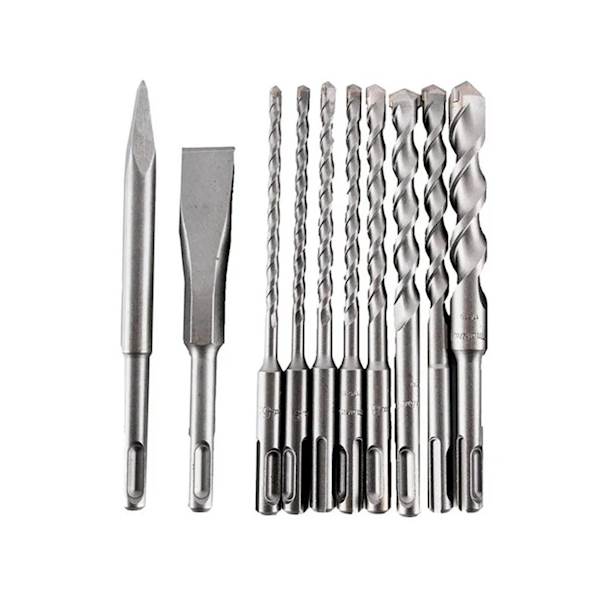 ZESTAW WIERTEŁ I DŁUT SDS-PLUS DO BETONU, MURU 10SZT. MAKITA D-46361