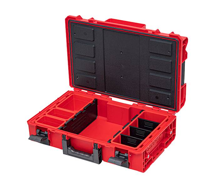 SKRZYNKA NARZĘDZIOWA, ORGANIZER QBRICK SYSTEM ONE 200 2.0 PROFI RED ULTRA HD CUSTOM