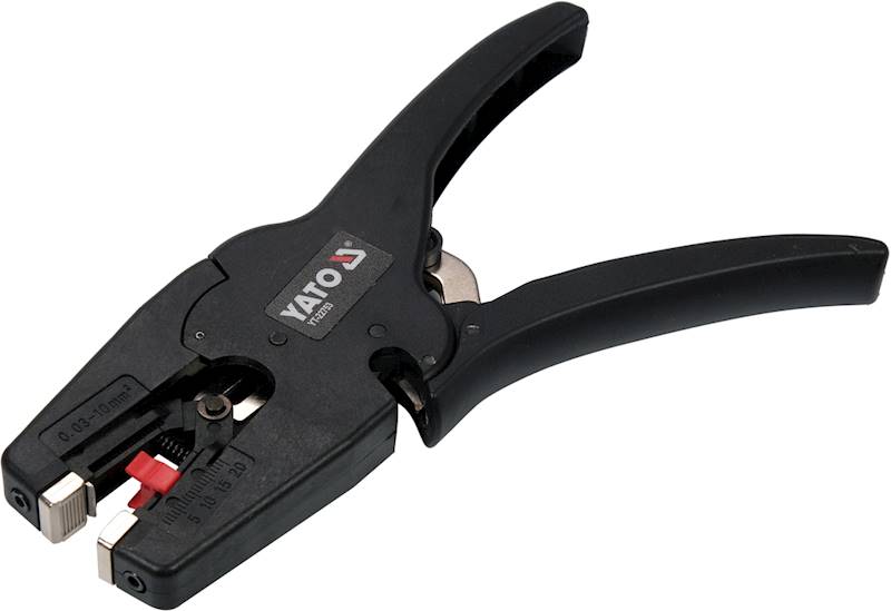 AUTOMATYCZNY ŚCIĄGACZ, SZCZYPCE IZOLACJI 0.03-10 mm2 YT-22753 YATO