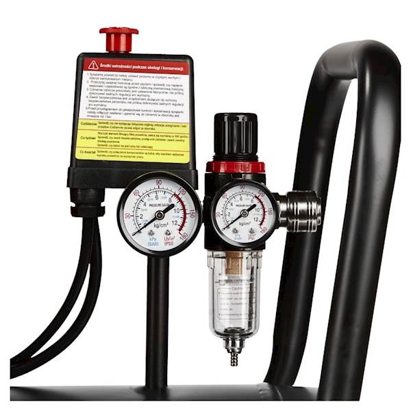 KOMPRESOR BEZOLEJOWY, SPRĘŻARKA POWIETRZA 8 BAR 50L / 1500W KD1391 Kraft&Dele