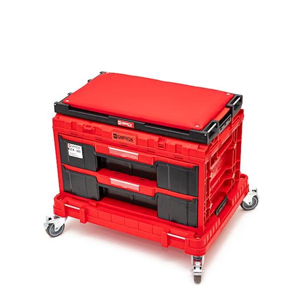 SIEDZISKO PIANKOWE NA ADAPTERZE MULTI DO SKRZYŃ QBRICK SYSTEM ONE RED