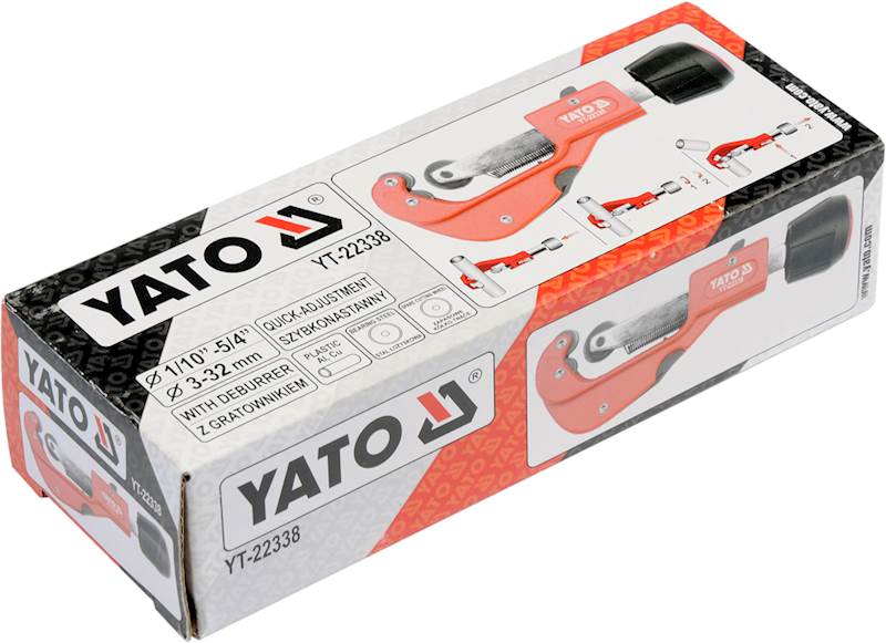 SZYBKONASTAWNY OBCINAK DO RUR 3-32MM YT-22338 YATO
