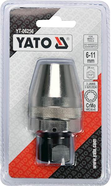 WYKRĘTAK DO USZKODZONYCH ŚRUB I SZPILEK DO NARZĘDZI UDAROWYCH 1/2" YT-06256 YATO