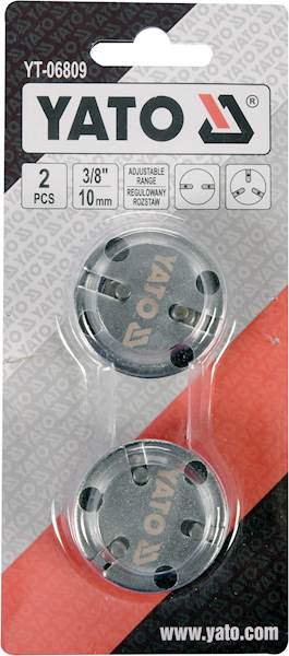 ZESTAW ADAPTERÓW 2 I 3 PINOWYCH DO ZACISKÓW HAMULCOWYCH YT-06809 YATO