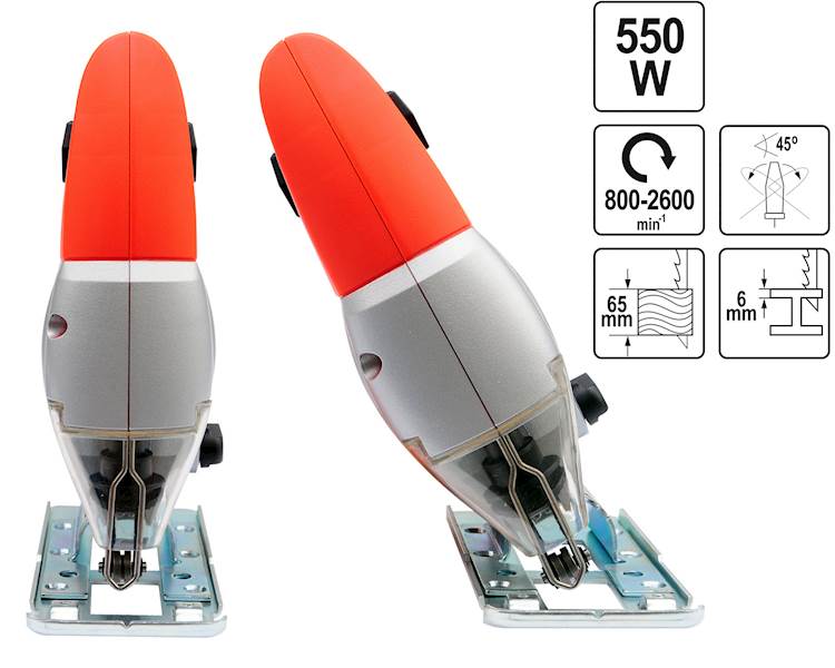 WYRZYNARKA 550W Z UCHWYTEM ŻELAZKOWYM YT-82270 YATO