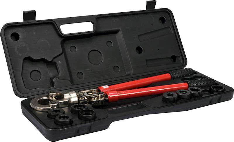 PRASKA HYDRAULICZNA DO ZACISKANIA ZŁĄCZEK PEX-AL-PEX + ZESTAW 8 KOŚCI YT-21735 YATO