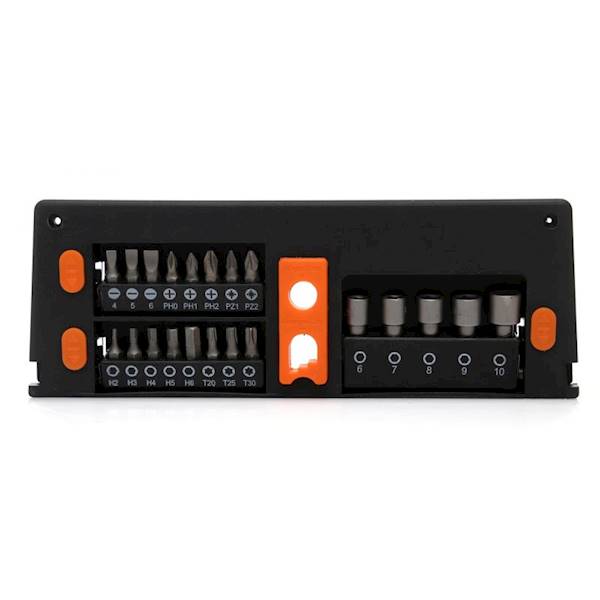 ZESTAW ŚRUBOKRĘTÓW WKRĘTAKÓW BITÓW NA STOJAKU 39EL. KRAFT&DELE KD10900