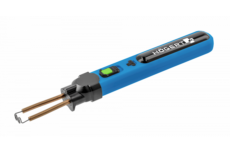 ZSZYWARKA, SPAWARKA, ZGRZEWARKA, LUTOWNICA, DO TWORZYWA PLASTIKU AKUMULATOROWA 2000 mAh, 4V, USB-C HT2C081 HOGERT