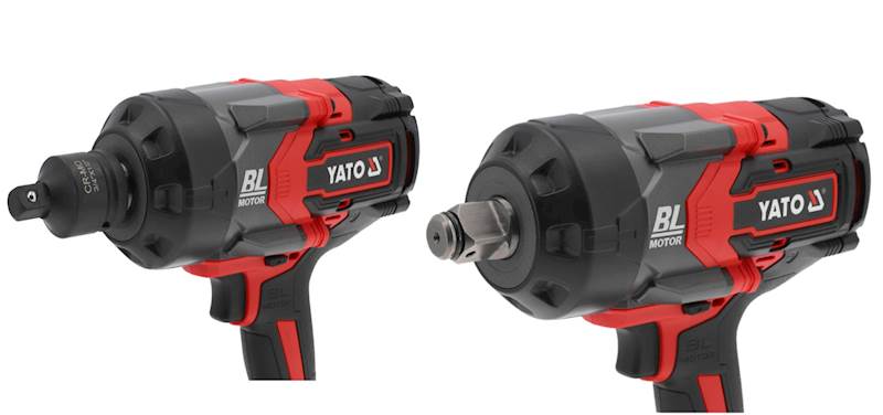 KLUCZ UDAROWY AKUMULATOROWY 18V 3/4'' 2400NM (KORPUS) DO PRACY ZE SRUBAMI M16 - M36 BEZSZCZOTKOWY YT-828074 YATO