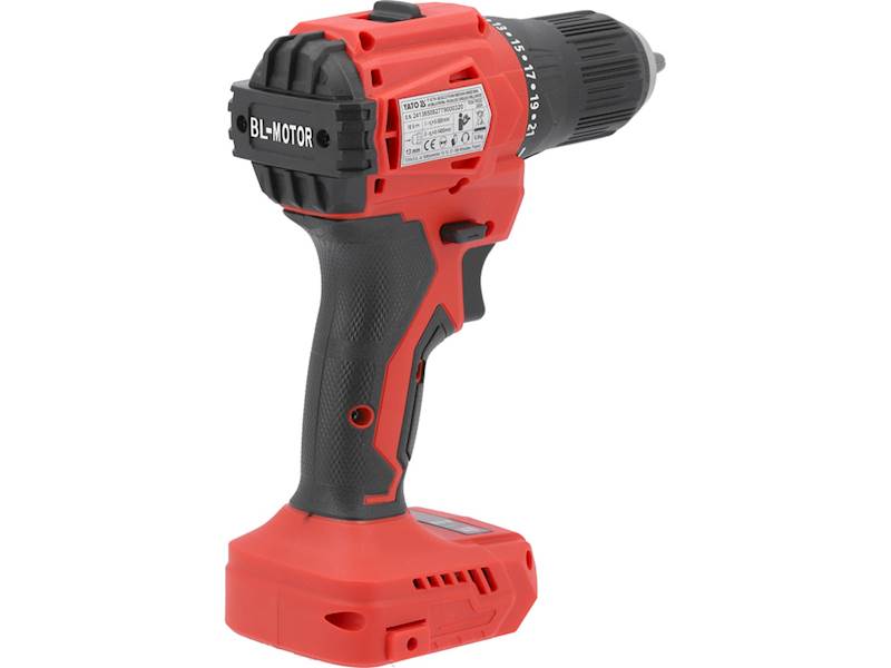 WIERTARKO-WKRĘTARKA AKUMULATOROWA BEZSZCZOTKOWA 18V 45NM (KORPUS) YT-827790 YATO