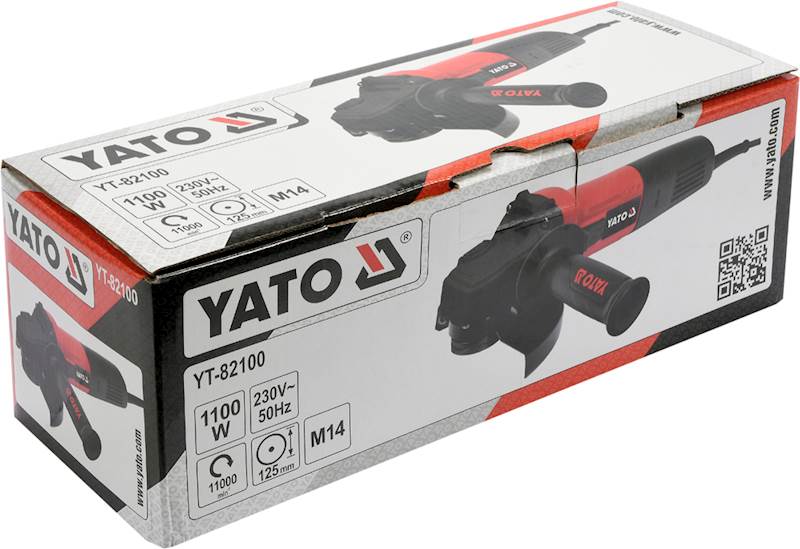 SZLIFIERKA KĄTOWA 1100W 125MM YT-82100 YATO
