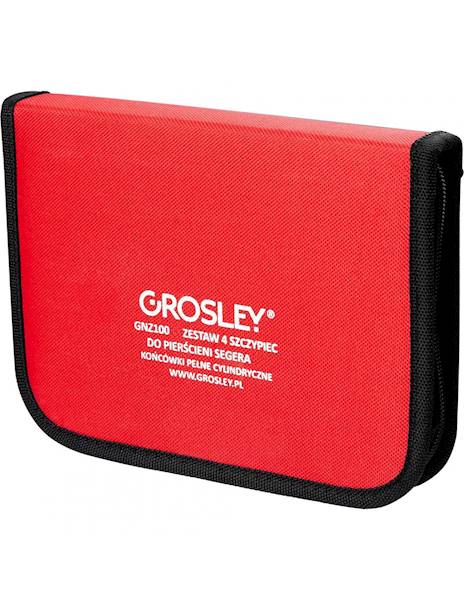 ZESTAW SZCZYPIEC SEGERA 7" 180MM 4SZT. ETUI GROSLEY GR57009, GNZ10009