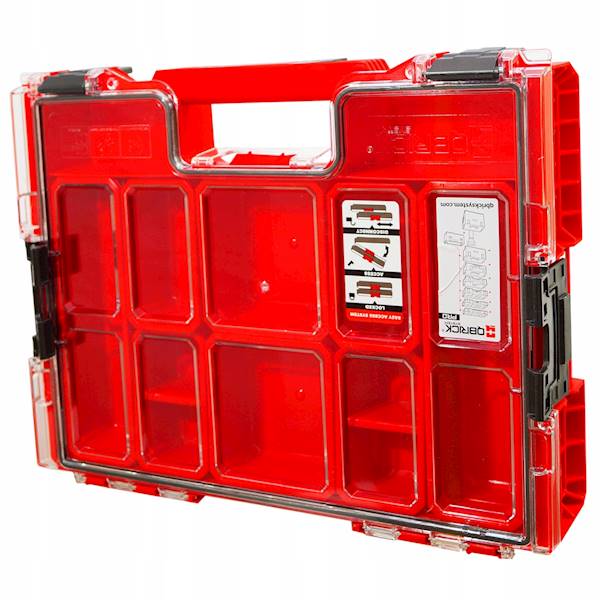 ORGANIZER Z WYJMOWANYMI KUBEŁKAMI QBRICK SYSTEM PRO ORGANIZER 200 RED ULTRA HD ORGQPRO200CZEPG001