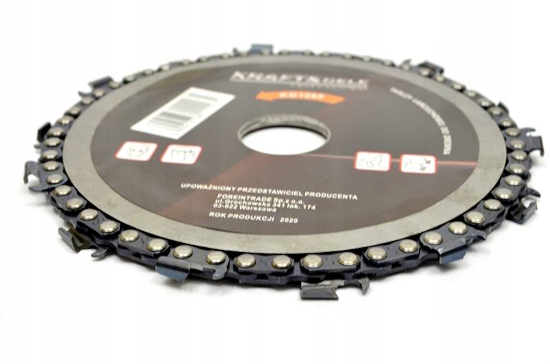 TARCZA ŁAŃCUCHOWA DO CIĘCIA DRZEWA DREWNA 125MMx22,2MM KD1060