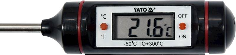 TERMOMETR ELEKTRYCZNY Z SONDĄ DO KLIMATYZACJI YT-72971 YATO