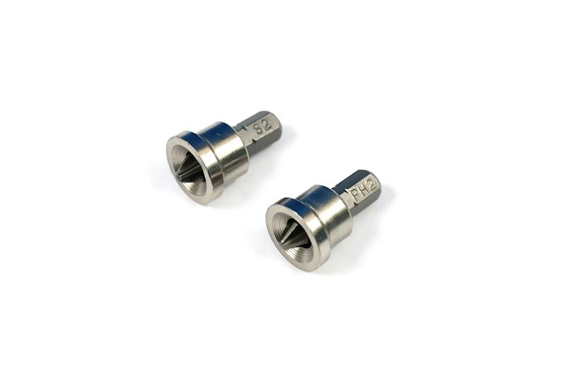 ZESTAW 2SZT. BITY Z OGRANICZNIKIEM 1/4"X25 MM PH2 YT-7980 YATO