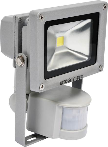 REFLEKTOR LED Z CZUJNIKIEM RUCHU 10W 700LM YT-81801 YATO