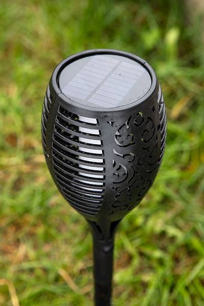 LAMPA SOLARNA OGRODOWA POCHODNIA, PŁOMIEŃ SMD WBIJANA 99-057 NEO