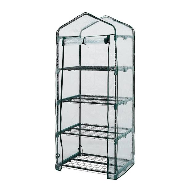 SZKLARNIA 69 X 49 X 160 CM, FOLIA PVC, METALOWA KONSTRUKCJA 15-901 NEO
