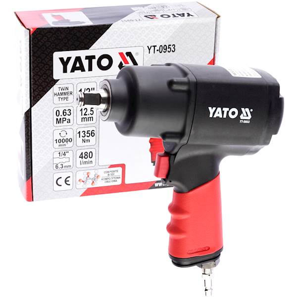 KLUCZ UDAROWY PNEUMATYCZNY  1/2'' 1356NM YT-0953 YATO