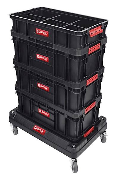 KOSZ, POJEMNIK Z PRZEGRODAMI, SKRZYNKA NARZĘDZIOWA QBRICK SYSTEM TWO BOX 100 FLEX