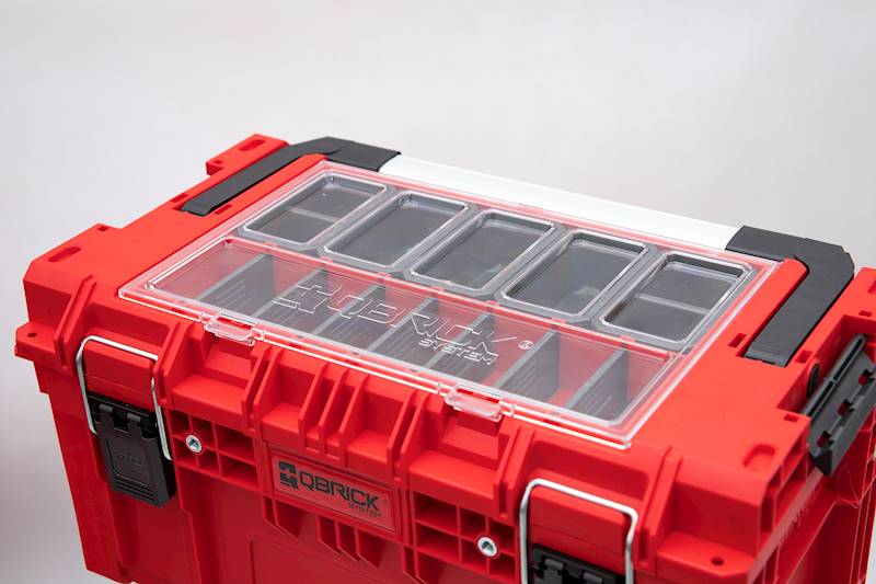 SKRZYNKA NARZĘDZIOWA QBRICK SYSTEM PRIME TOOLBOX 250 EXPERT RED ULTRA HD CUSTOM