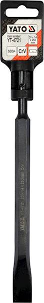 DŁUTO DO BETONU WĄSKIE SDS PLUS 250MM CrV YT-4721 YATO
