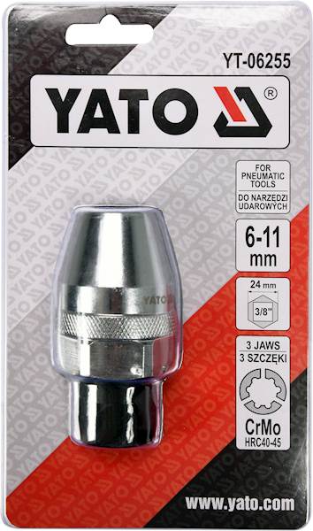 WYKRĘTAK DO ŚRUB I SZPILEK DO NARZ. UDAROWEGO 3/8" YT-06255 YATO