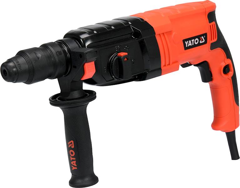 MŁOTOWIERTARKA SDS+ 850W 3,3J Z WYMIENNĄ GŁOWICĄ YT-82122 YATO
