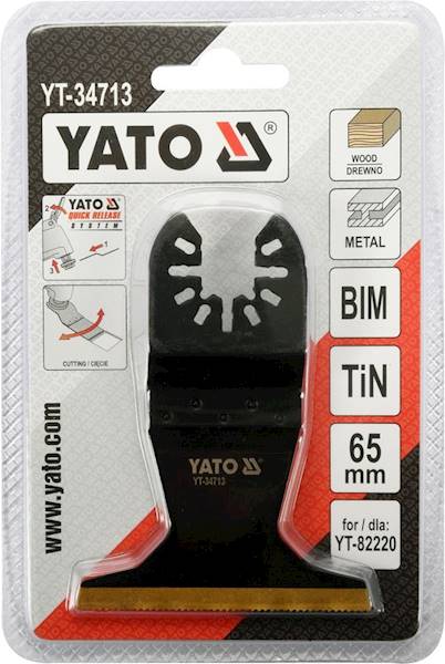 BRZESZCZOT WGŁĘBNY BIM-TIN DŁ. 90MM SZE. 65MM YT-34713 DO RENOVATORA YT-82220 YATO QUICK RELEASE