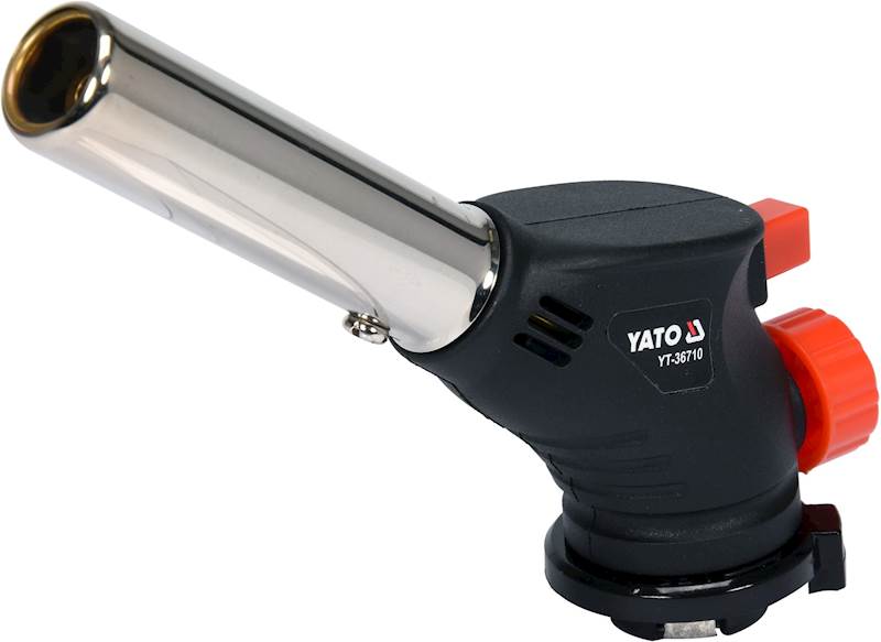 PALNIK GAZOWY DO LUTOWANIA 360 Z PIEZO YT-36710 YATO + 4SZT. KARTUSZ NABÓJ GAZOWY