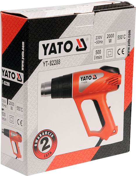 OPALARKA 2000W 2 BIEGI 350°CI 550°C YT-82288 YATO