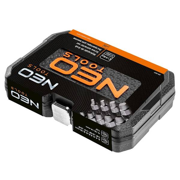 ZESTAW 2ZESTAW 15 WYKRĘTAKÓW DO USZKODZONYCH BOLCÓW, ŚRUB WEWNĘTRZNYCH HEX, TORX, SPLINE 09-607 NEO
