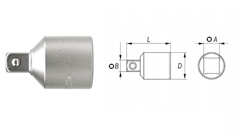 REDUKCJA ADAPTER 3/4'' na 1/2'' YT-1355 YATO