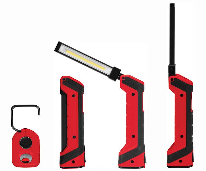 LAMPA WARSZTATOWA AKUMULATOROWA 5W COB, 500LM + 40LM, UV, POWERBANK YT-08517 YATO
