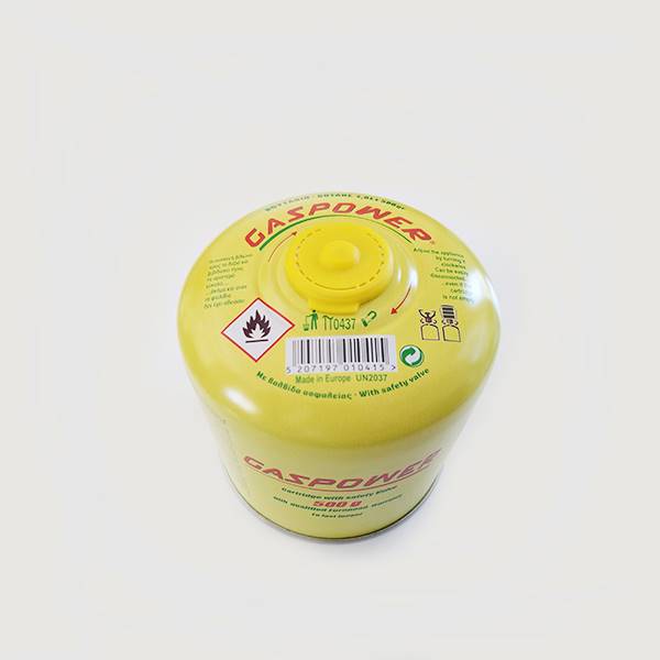KARTUSZ GAZ NABÓJ 500g Z GWINTEM 7/16" DO KUCHENKI PALNIKA 6773