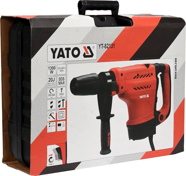 MŁOT UDAROWO OBROTOWY 20J SDS-MAX 1300W YT-82131 YATO
